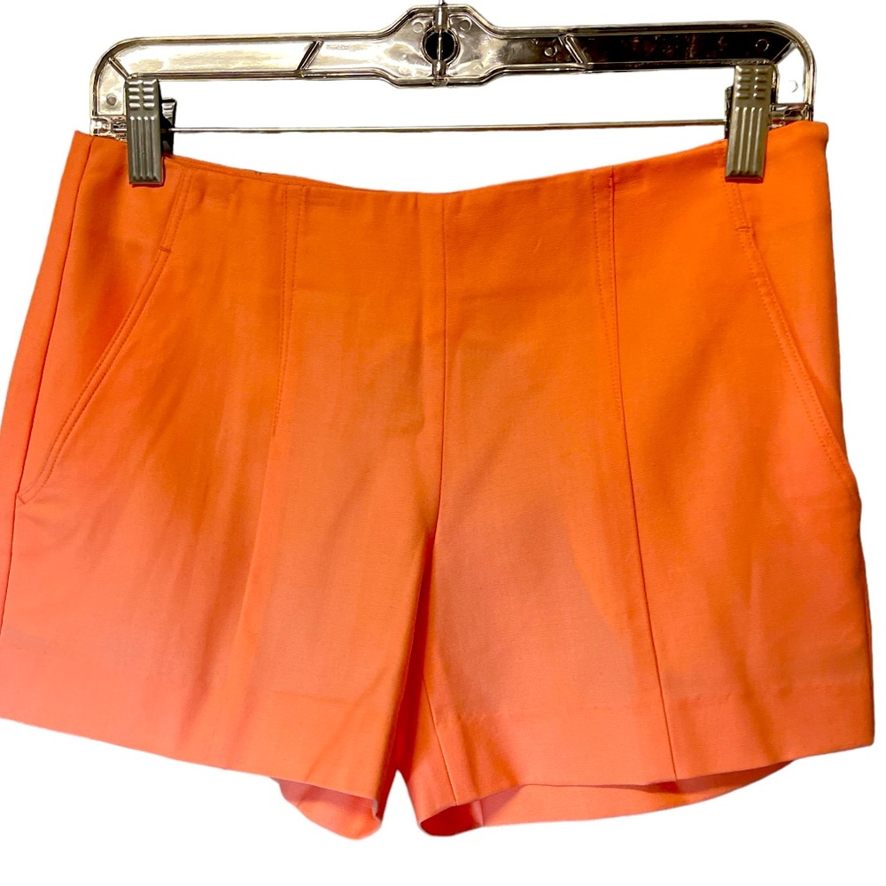 Theory side zip shorts